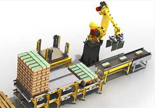 Handling palletizing robot