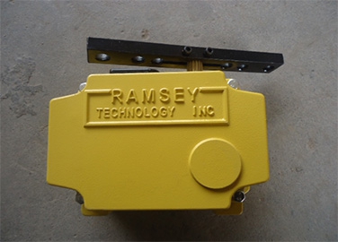 Emergency stop lock switch is used
